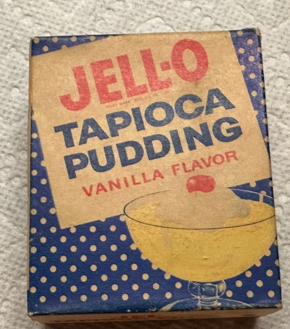 RARE VINTAGE UNOPENED jello tapioca box 1950’s 20.00 PicClick