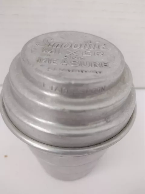 Vintage Gravy Shaker Smoothie Mixer and Measure MIRRO Aluminum