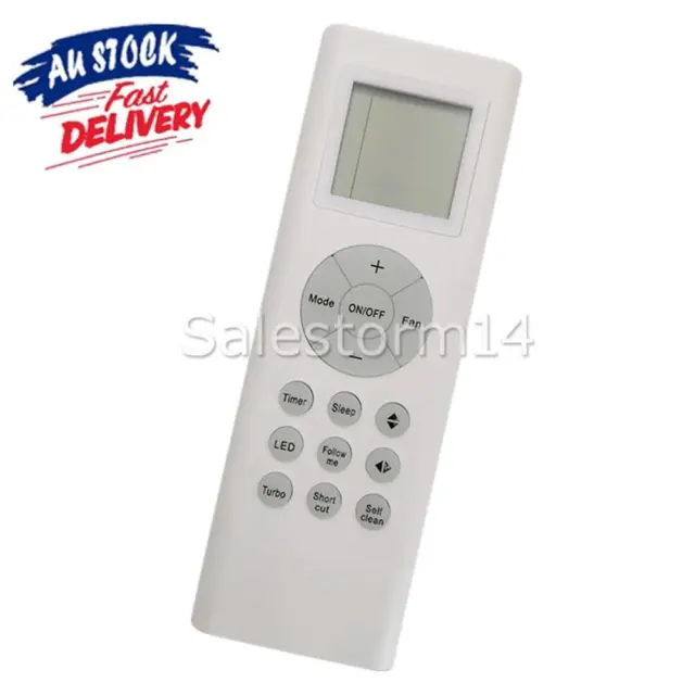 Replace Kelvinator Air Conditioner Remote Control for KSV25HWJ KSV35HWJ KSV50HWJ