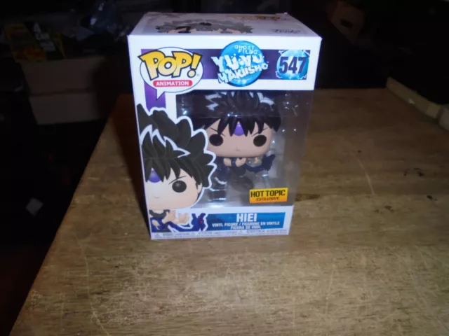 Funko Pop! Animation Yu Yu Hakusho Hiei #547 Hot Topic Exclu Vinyl Figure new