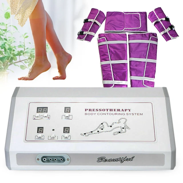 AIR PRESSURE PRESSOTHERAPY Lymphatic Drainage Full Body Weight Loss