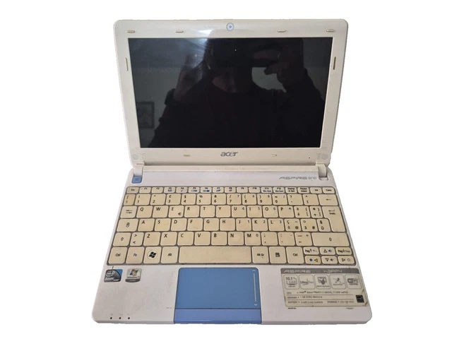 PC Portable Acer Aspire One Za3 - Intel Atom Z520 - BIOS OK, Windows à Installer - Pour Pièces