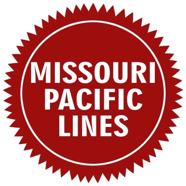 Missouri Pacific Lines Railroad DIECUT NEW 28" Sign USA STEEL XL Size 7 lbs
