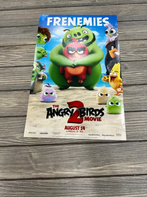 Frenemies The Angry Birds 2 Movie Poster Promo 11x17