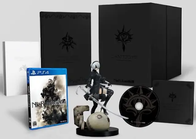 NieR Automata Black Box Edition PS4 Game Figure Art Book CD Novel