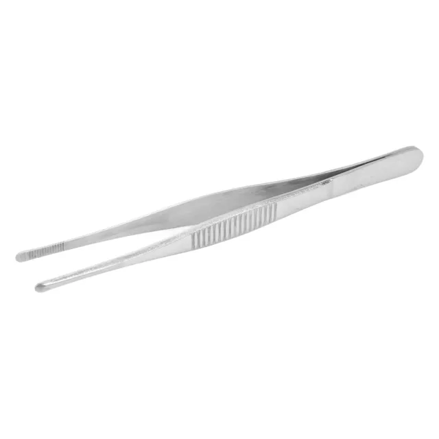 Dressing Forceps Serrated Straight Tip Slip Resistant Stainless Steel BHC