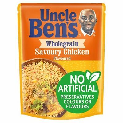 Uncle Ben's Riz complet saveur poulet - 250 g - Lot de 2