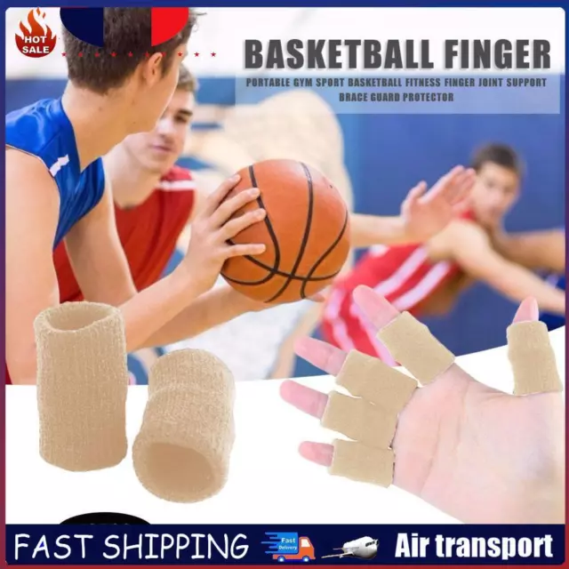 10pcs/set Finger Joint Sleeves Support Brace Elastic Thumb Knuckle Protector FR