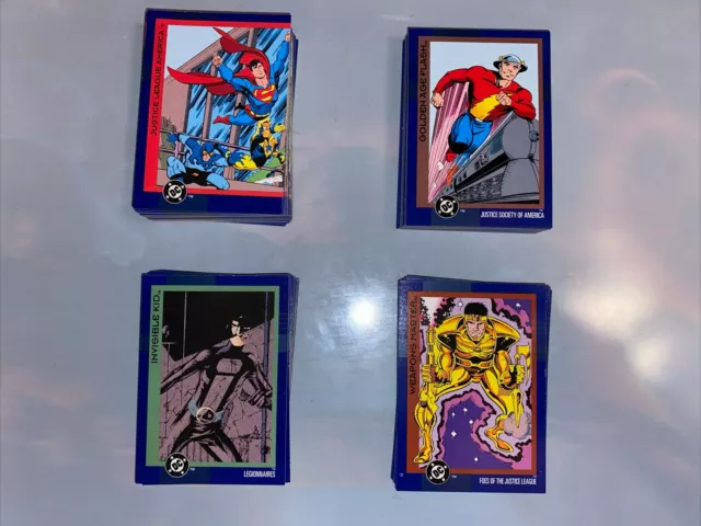 1993 DC Comics - Cosmic Teams  - 150 trading card set.