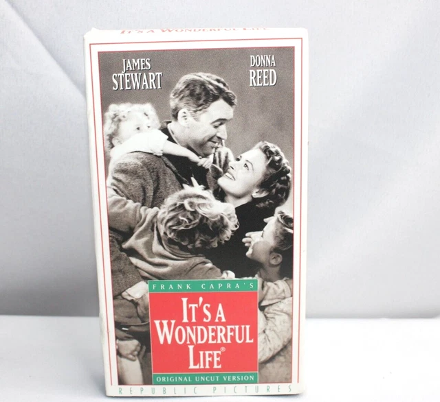Its a Wonderful Life (VHS 1986)  New colorized version | James Stewart