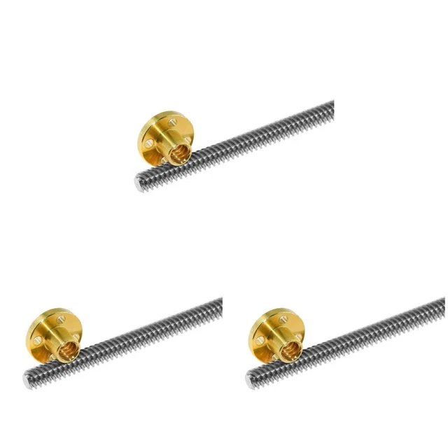 9 D Nut Stepper Motor 3D Printer Parts Brass Screws Trapezoidal