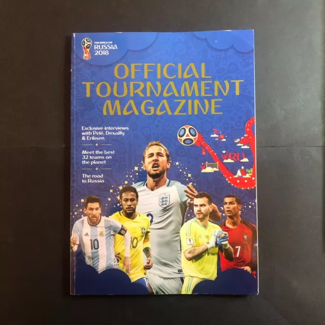 2018 Fifa World Cup Russia Official Tournament Magazine Worldwide
