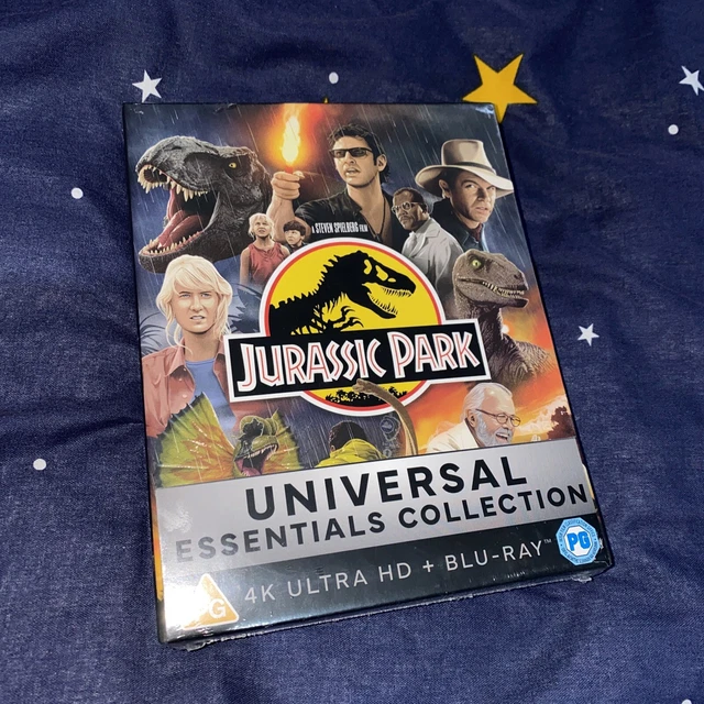 JURRASIC PARK: 30TH ANNIVERSARY STEELBOOK DELUXE LIMITED EDITION 4K Blu ...