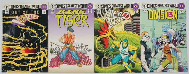 Comics' Greatest World: Cinnabar Flats #1-4 VF/NM complete series randy stradley