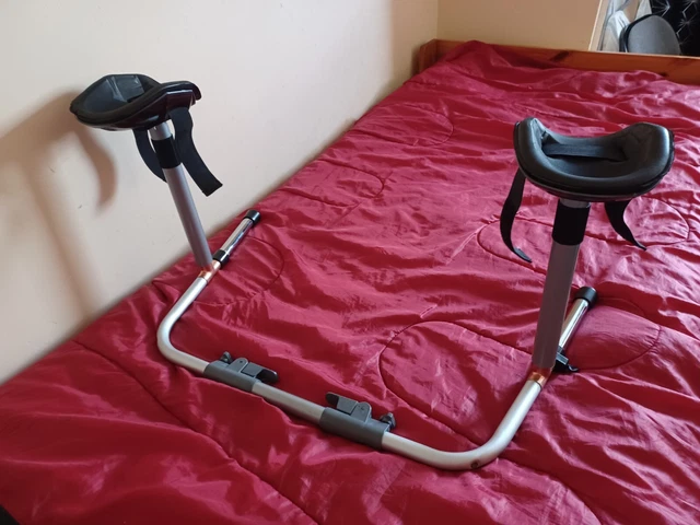 GYNO STIRRUPS. (BED mounted) BDSM Dungeon bondage furniture. £103.00