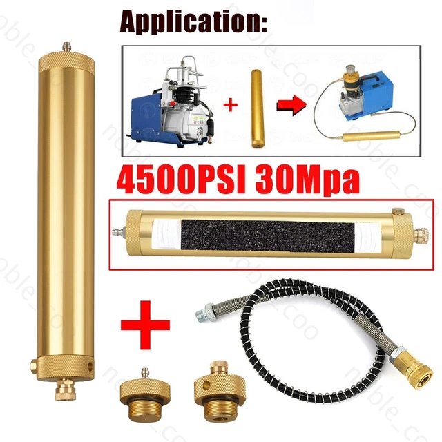 PCP COMPRESSOR OILWATER Separator Air Filter 30Mpa 4500PSI High