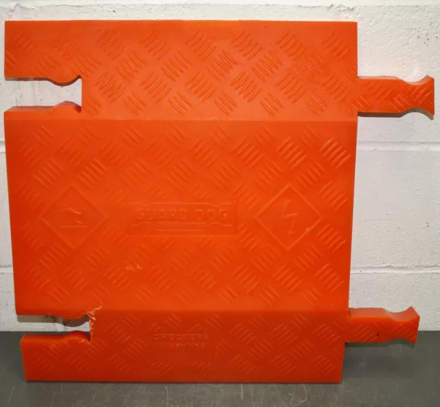 Checkers Guard Dog Cable Protector GD3-DO-O, Drop Over, 3 Channels, Orange, Ramp