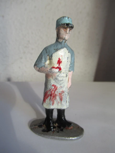 QUIRALU LOT 10 soldat WW1 WW2 10 personnages années 50 aluminium combat ... EUR 80,00 - FR