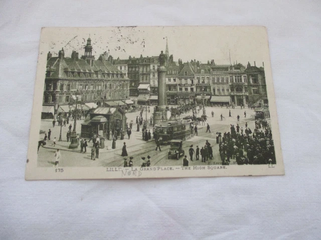 Cpa Nord 59 Lille La Grand'place