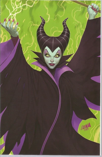 Disney Villains: Maleficent #1 - David Nakayama Incentive Virgin Variant  VF/NM