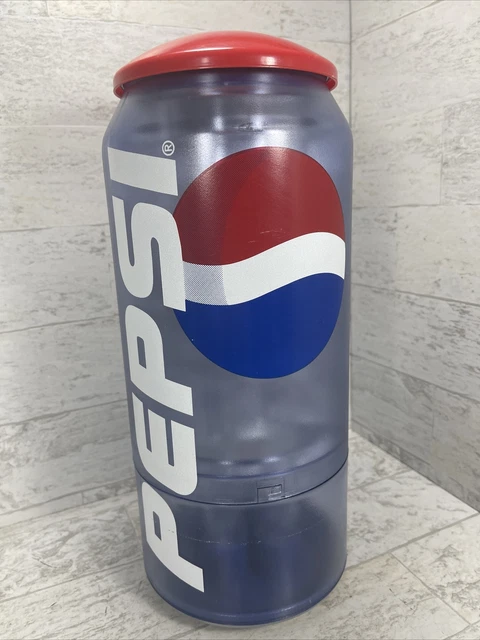 Vintage 1990s 12" Pepsi-Cola Can Coin Sorter Bank Tested