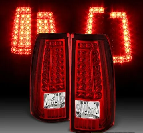 Monaco Monarch 2008 2009 2010 Red Led Tail Lamps Lights Taillights Rear Pair Rv