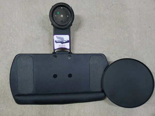 Kv Sd10 21 Articulating Keyboard Arm With 21" Tray With Mouse Pad, Part SD-10-21