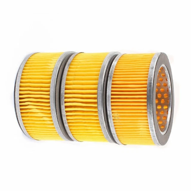 Compresseur D'air Silencieux 3/8" Filetage 16 Mm Filtre Métal Noir