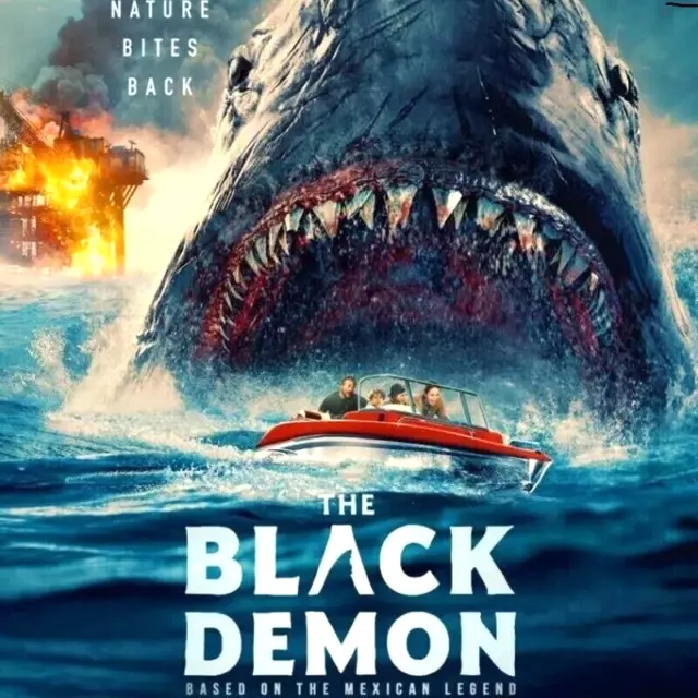 THE BLACK DEMON 2023 Movie DVD Disc free Shipping region free (Without