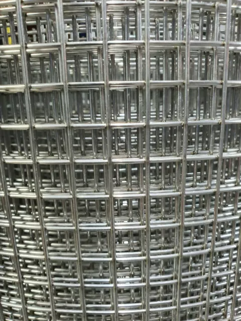 316 Stainless Steel Welded Mesh 1/2" aperture 1.6mm wire diameter 1m x 1.22m