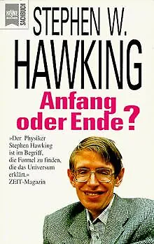 Anfang oder Ende? von Stephen W. Hawking | Buch | Zustand gut