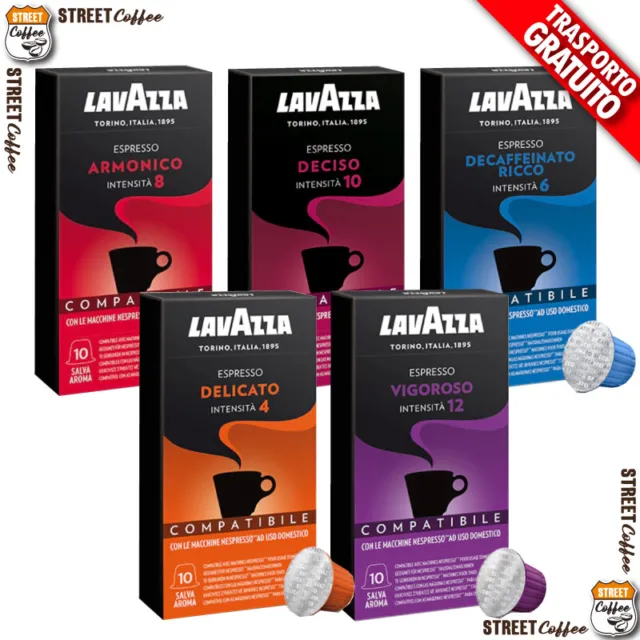 300 CIALDE CAPSULE Caffè Lavazza Compatibili Nespresso mix assaggio Box *  EUR 60,50 - PicClick IT