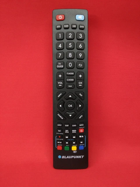 Télécommande TV Blaupunkt D'origine 128863863 - Occasion Fonctionnelle