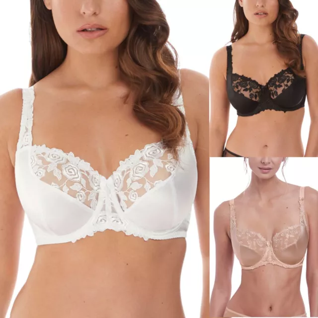 Fantasie Belle Bra Underwired Balcony Balconette 6010 Lace Non-padded  B-F Cups