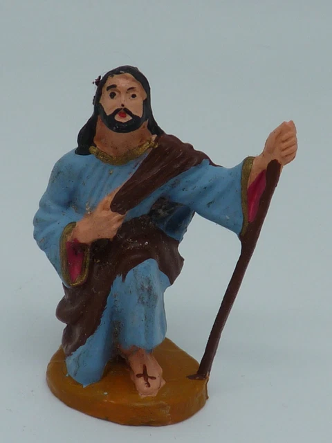 FIGURINE ANCIENNE PLASTIQUE Starlux La Creche De Noel M4 EUR 9,99