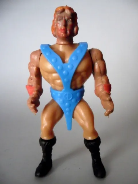 Rare Vintage Guerreros Del Espacio Motu Masters Bootleg Figure Farmen Spain