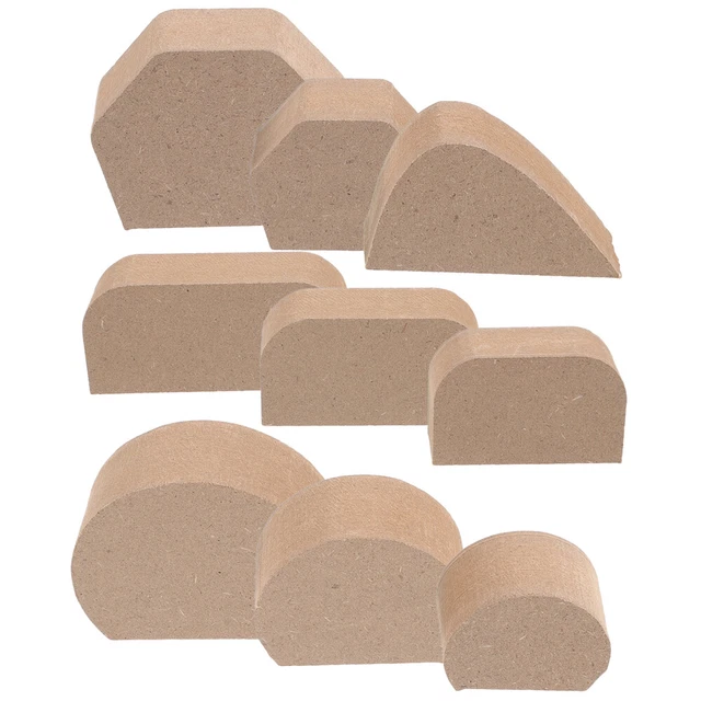 9 piezas moldes de mango de taza de cerámica, herramientas de fabricación de mango de taza de cerámica,