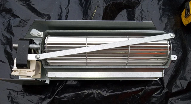 REPLACEMENT Fireplace Blower Fan Heater Stove, 9 5/8" Discharge 9.5" Blade