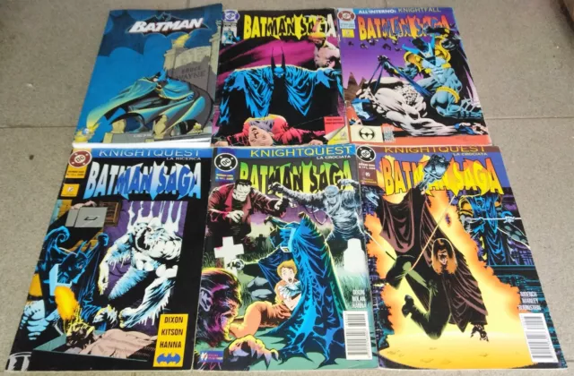 Batman Lotto 37 Fumetti Sfusi Playpress/Lion Saga Europa Leggende Cav. Oscuro