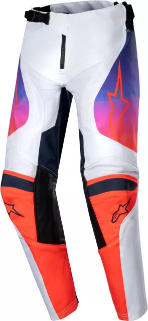 Alpinestars Racer Hoen Jugend Motocross Hose (Gray/Orange,24)