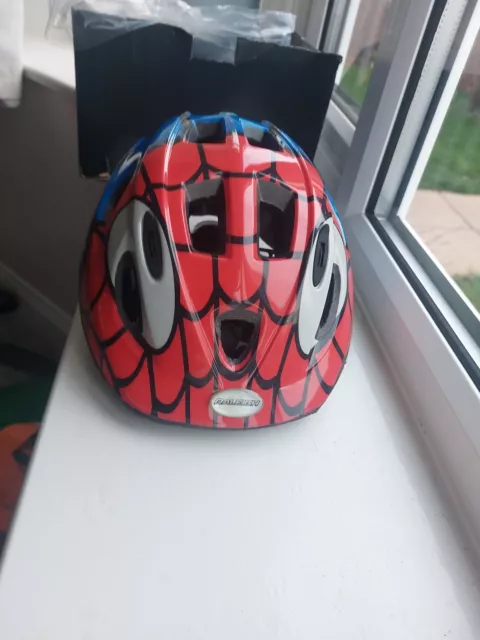 Raleigh spiderman helmet cheap