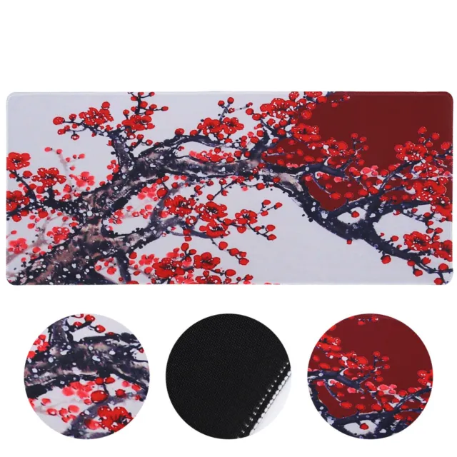 Computer Desk Mat Decor Big Pad Japanese Mousepad Office Thicken Chinese Style