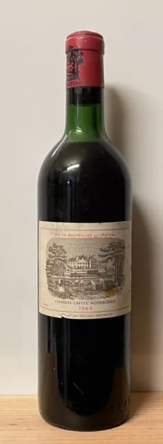 1 Flasche 0,75 L. Chateau Lafite Rothschild , Jahrgang 1964