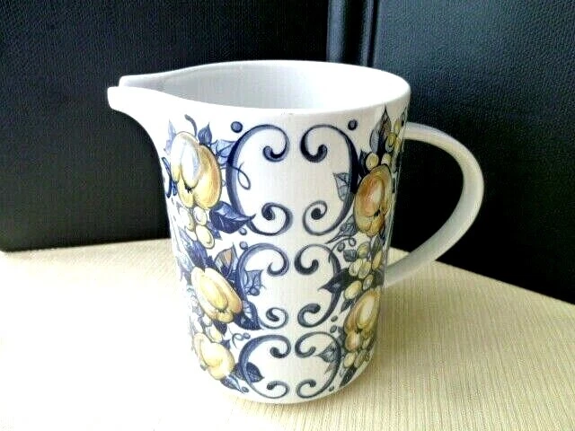 Cruche , carafe en porcelaine à feu Villeroy Boch  Modèle Cadiz   COUP DE BALAI