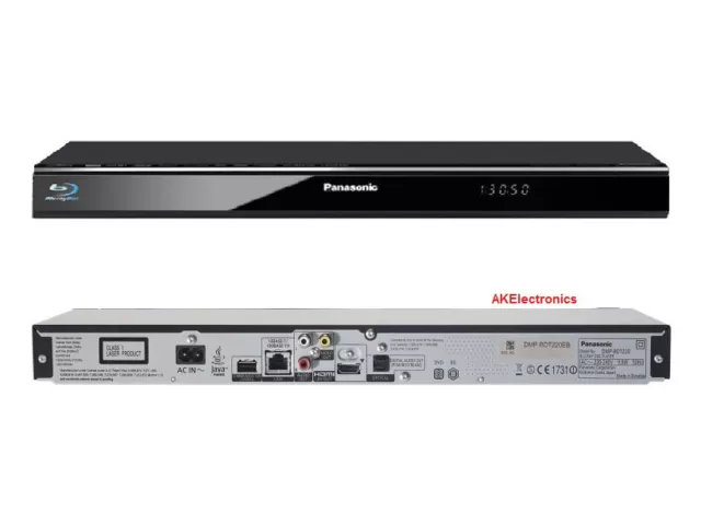 Panasonic DMP-BDT500 3D Smart 7.1 Blu-Ray DVD Player MultiRegion 2x HDMI  WARRANT