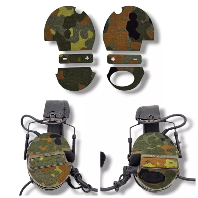 Phalanx Taktik Peltor Comtac XP XPI Skins-Wraps EGB KSK Tactical Bundeswehr