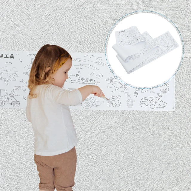 Rotoli da colorare per bambini bambini rotolo da disegno carta da disegno per bambini