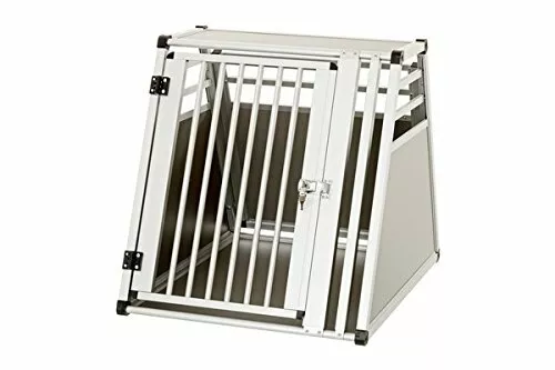 lionto Cage de transport pour chien pliable, (XXL) 106x71x77 cm Noir :  : Animalerie