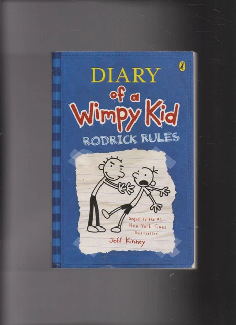 RODRICK RULES (DIARY of a Wimpy Kid, Book 2) by Jeff Kinney Book The ...