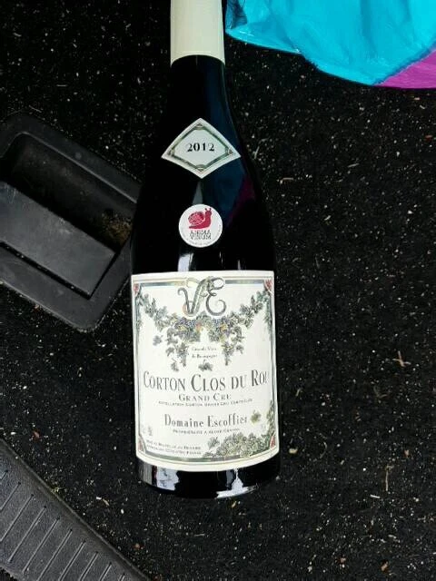 Corton Clos du Roi Grand Cru Domaine Escoffier 2012 150 cl